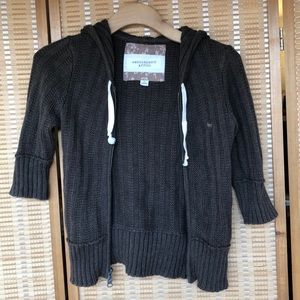 Cute knit zip up